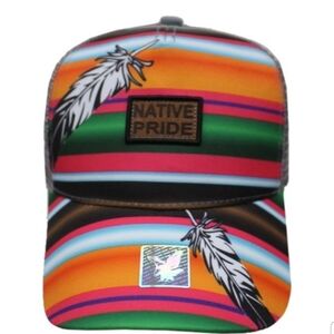 Native Pride Tribal Baseball Hat Colorful Unisex